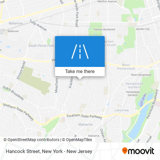 Hancock Street map