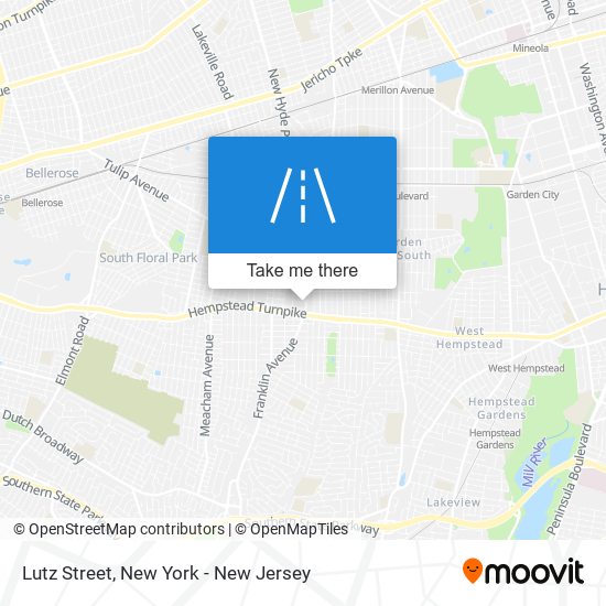 Lutz Street map