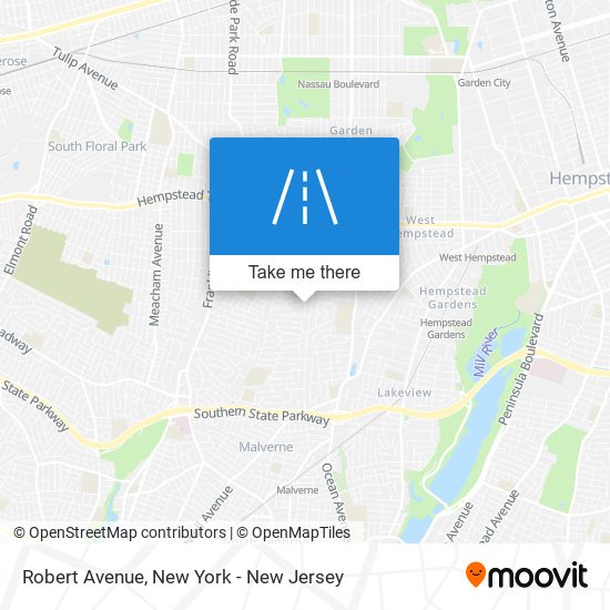 Robert Avenue map