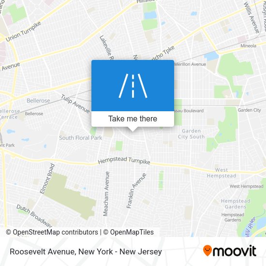 Roosevelt Avenue map