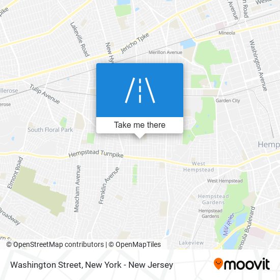 Washington Street map