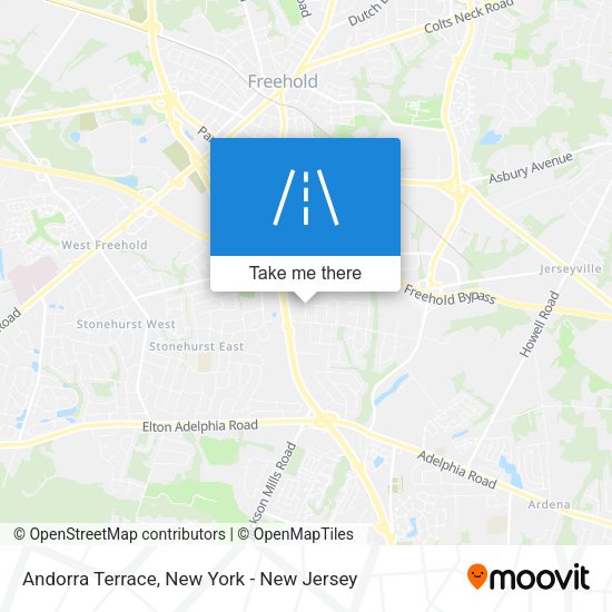 Mapa de Andorra Terrace
