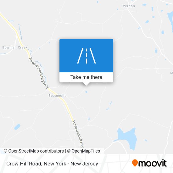 Mapa de Crow Hill Road