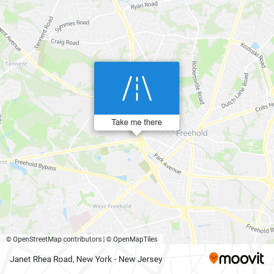 Mapa de Janet Rhea Road