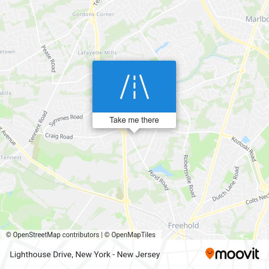 Mapa de Lighthouse Drive