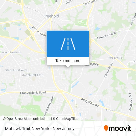 Mohawk Trail map