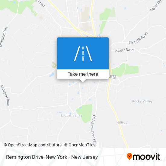 Remington Drive map