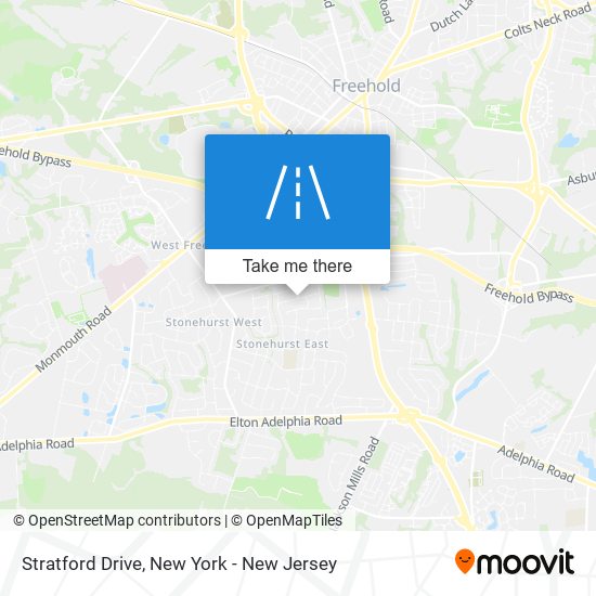 Stratford Drive map