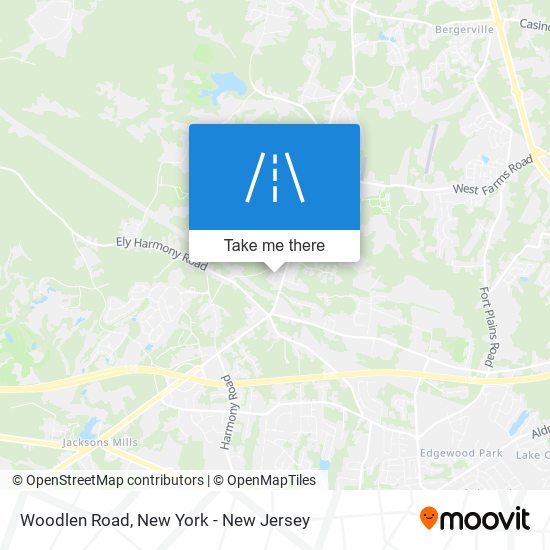 Woodlen Road map