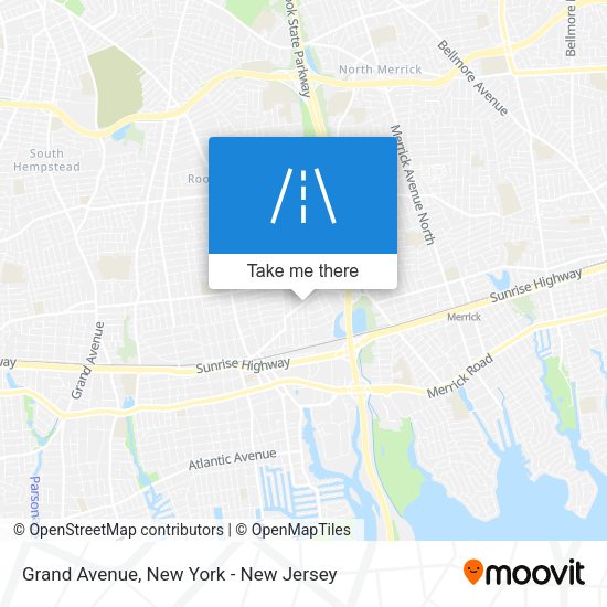 Mapa de Grand Avenue