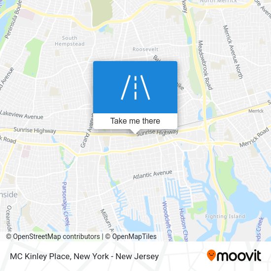 MC Kinley Place map