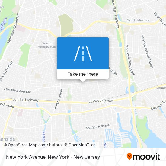 New York Avenue map