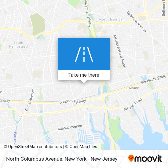 Mapa de North Columbus Avenue