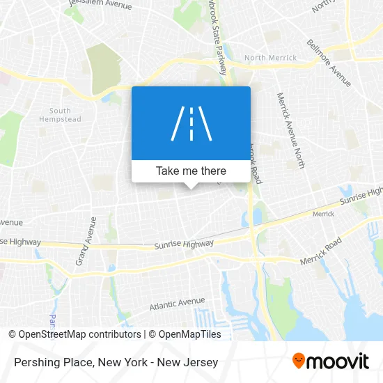 Pershing Place map