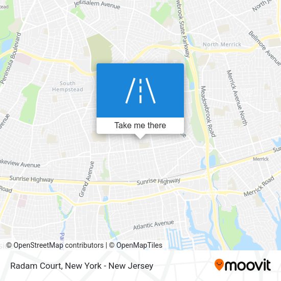 Radam Court map