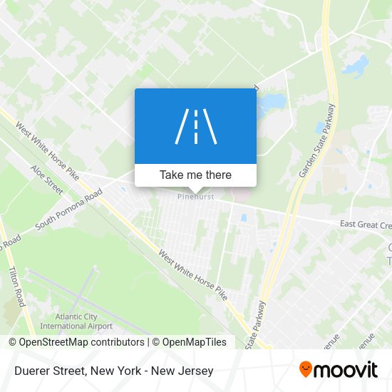Mapa de Duerer Street