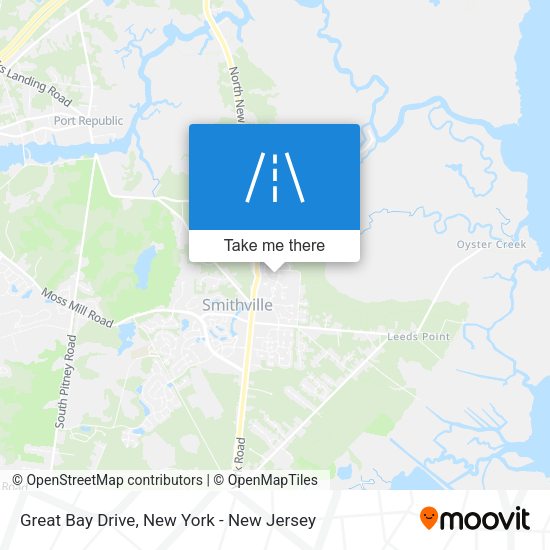 Great Bay Drive map