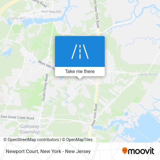 Mapa de Newport Court