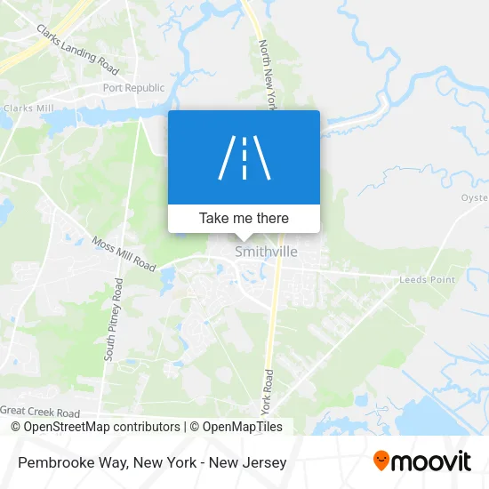 Pembrooke Way map