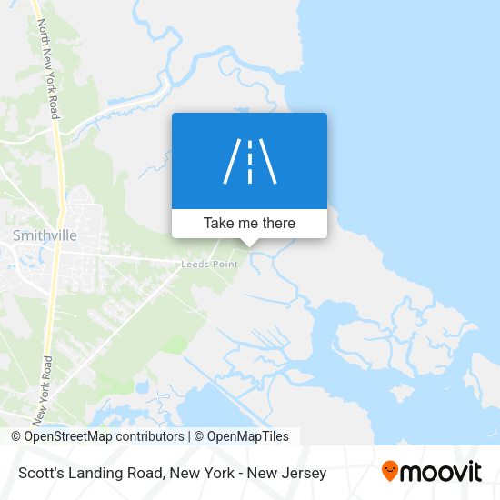 Mapa de Scott's Landing Road