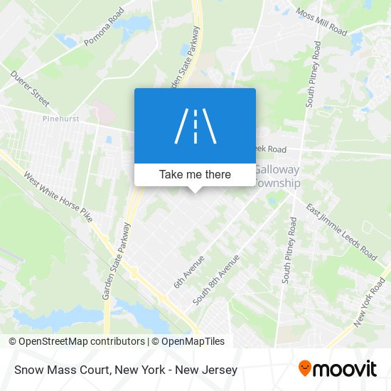 Snow Mass Court map