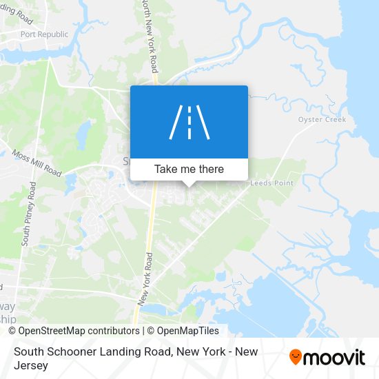 Mapa de South Schooner Landing Road