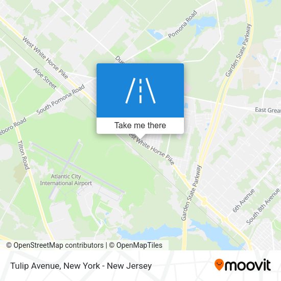 Mapa de Tulip Avenue