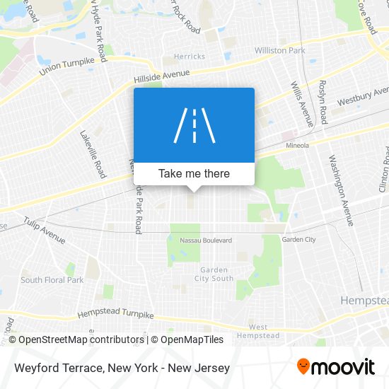 Weyford Terrace map