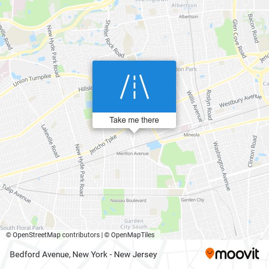 Bedford Avenue map