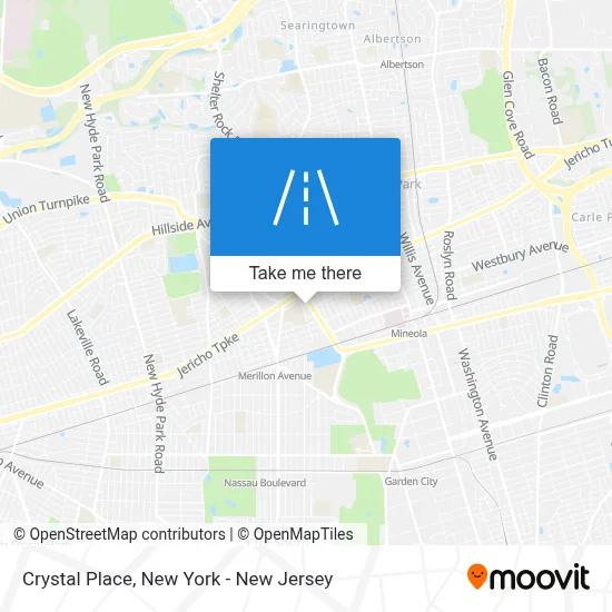 Crystal Place map