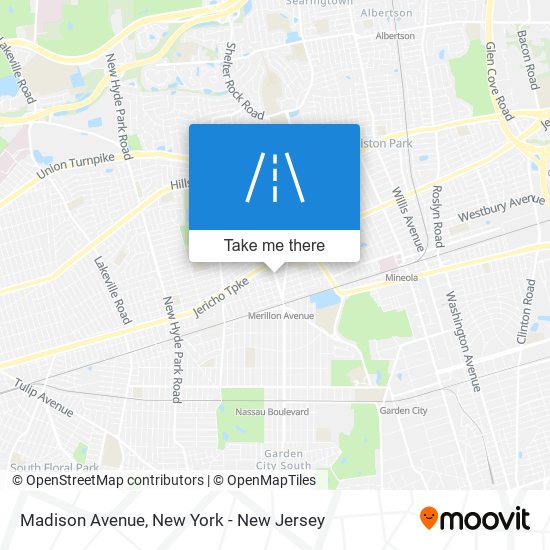 Madison Avenue map