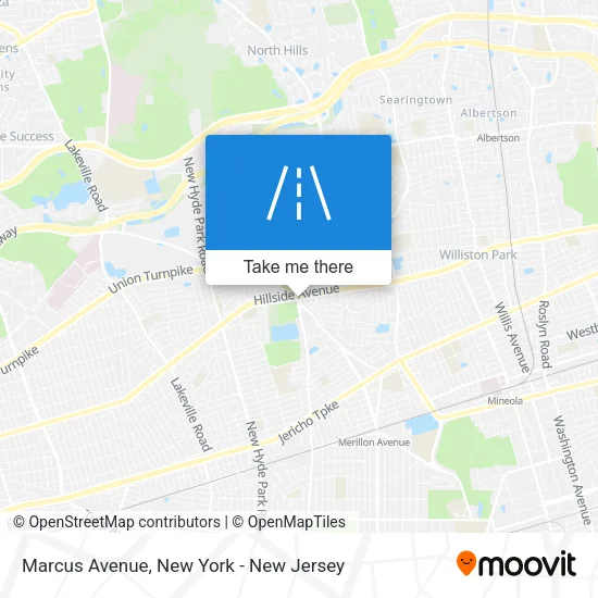Mapa de Marcus Avenue