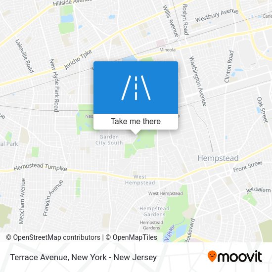 Mapa de Terrace Avenue