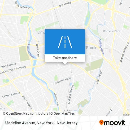 Madeline Avenue map