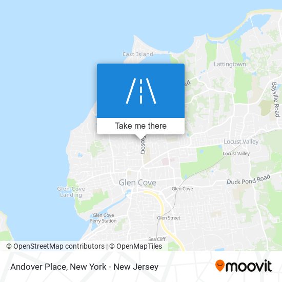 Andover Place map