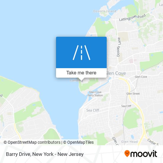 Barry Drive map