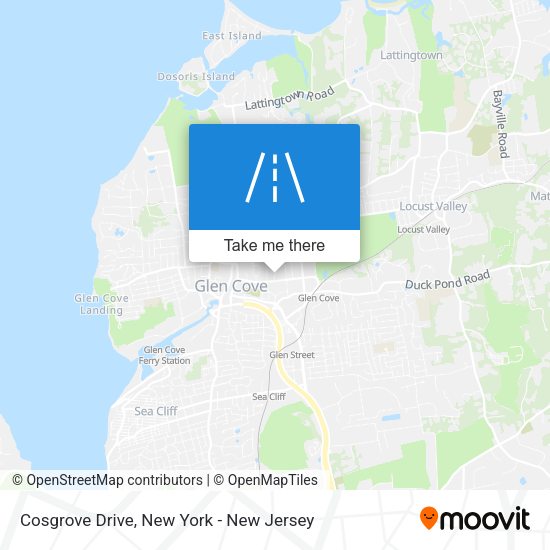 Mapa de Cosgrove Drive
