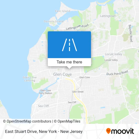 East Stuart Drive map