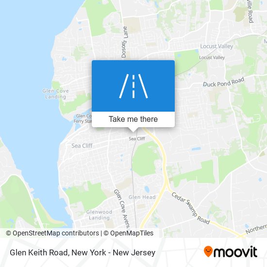 Mapa de Glen Keith Road