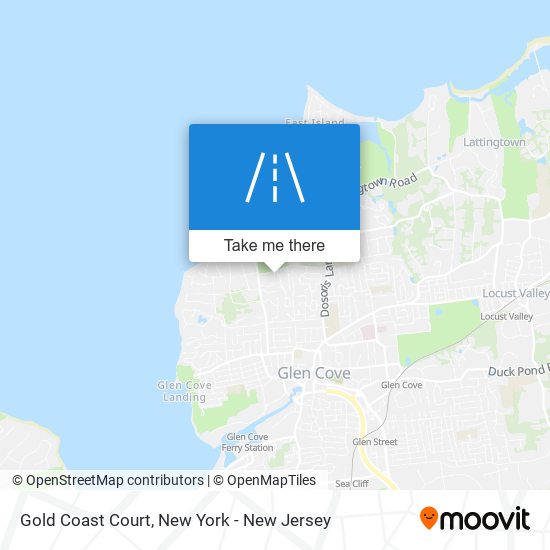 Mapa de Gold Coast Court