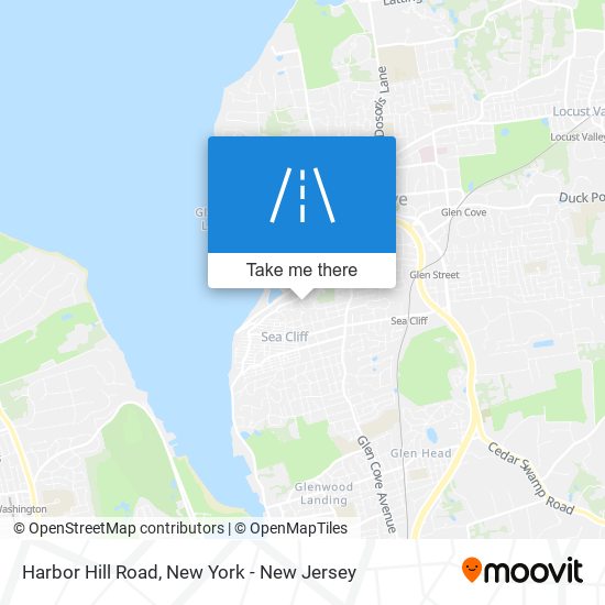 Harbor Hill Road map