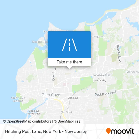 Hitching Post Lane map