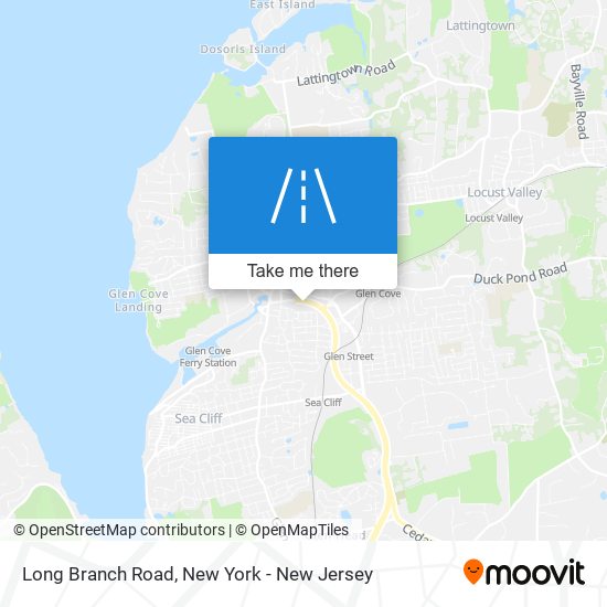 Long Branch Road map