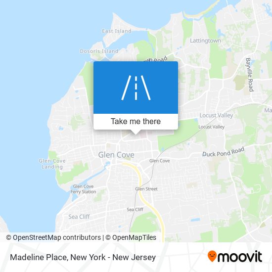 Mapa de Madeline Place