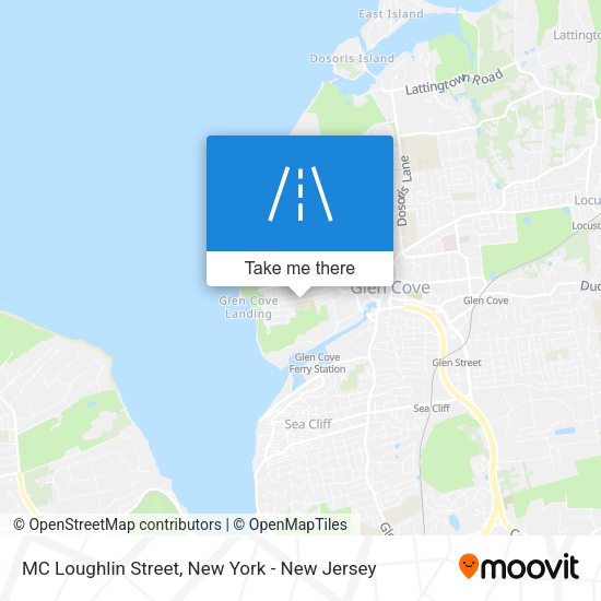 Mapa de MC Loughlin Street