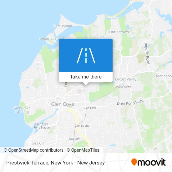 Prestwick Terrace map