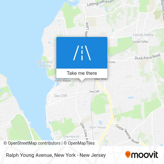 Ralph Young Avenue map