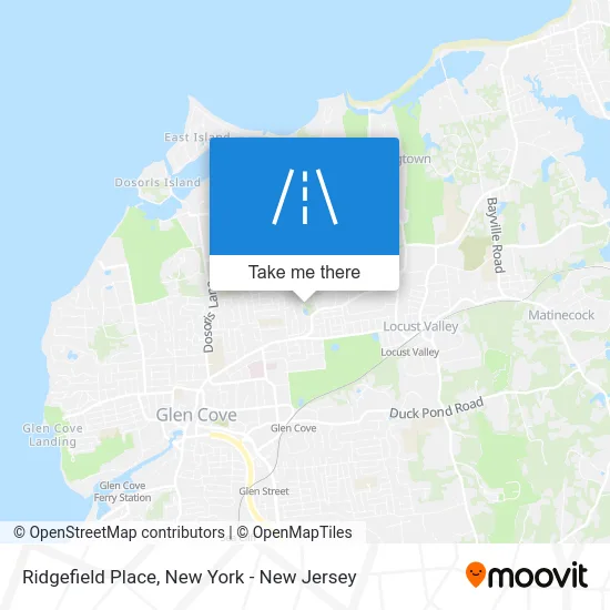 Ridgefield Place map
