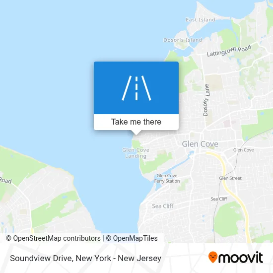 Soundview Drive map