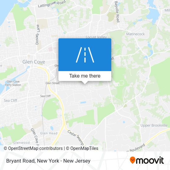 Bryant Road map